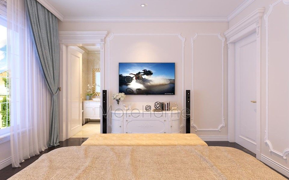 Thiết kế nội thất phòng ngủ biệt thự EuroLand